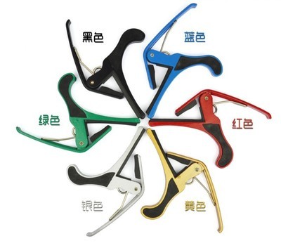 【吉他 變調夾 吉他配件 大CAPO 樂器 批發】價格,廠家,圖片,樂器配件,義烏市愛樂琴行-
